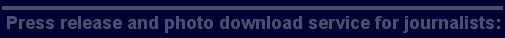Press Release and photo download service for journalists