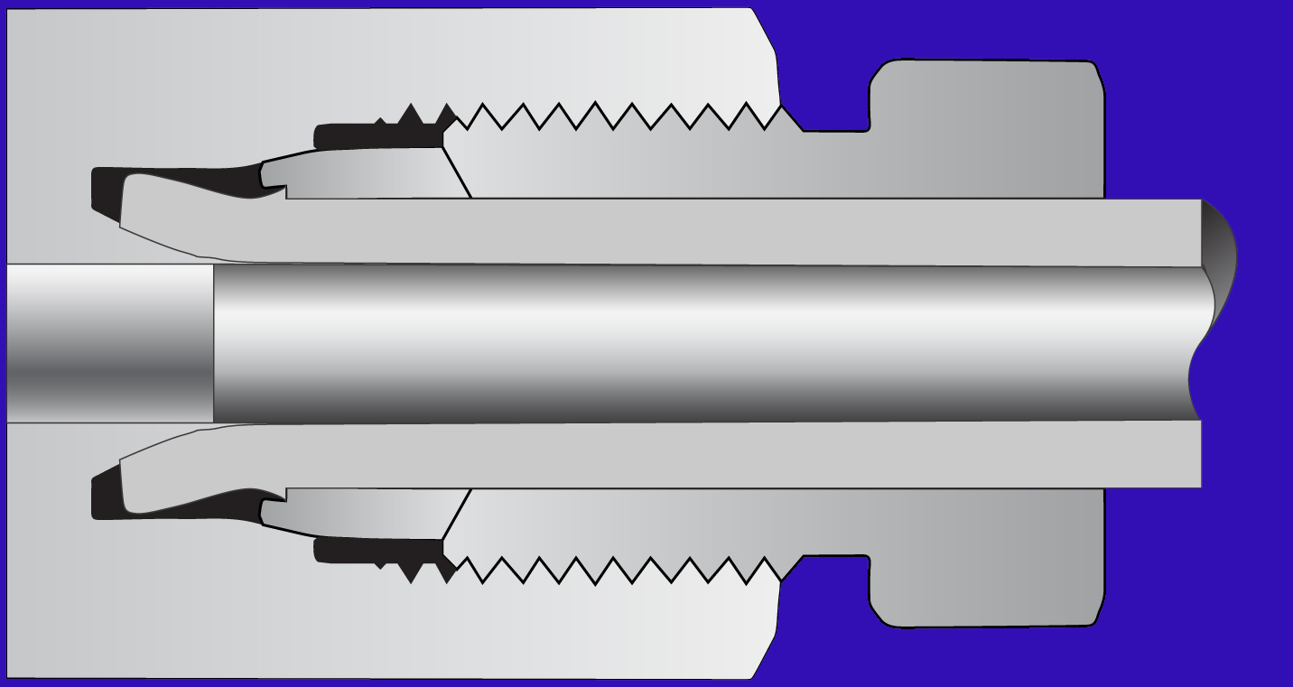 Tube connection breakthrough speeds assembly of instrumentation systems